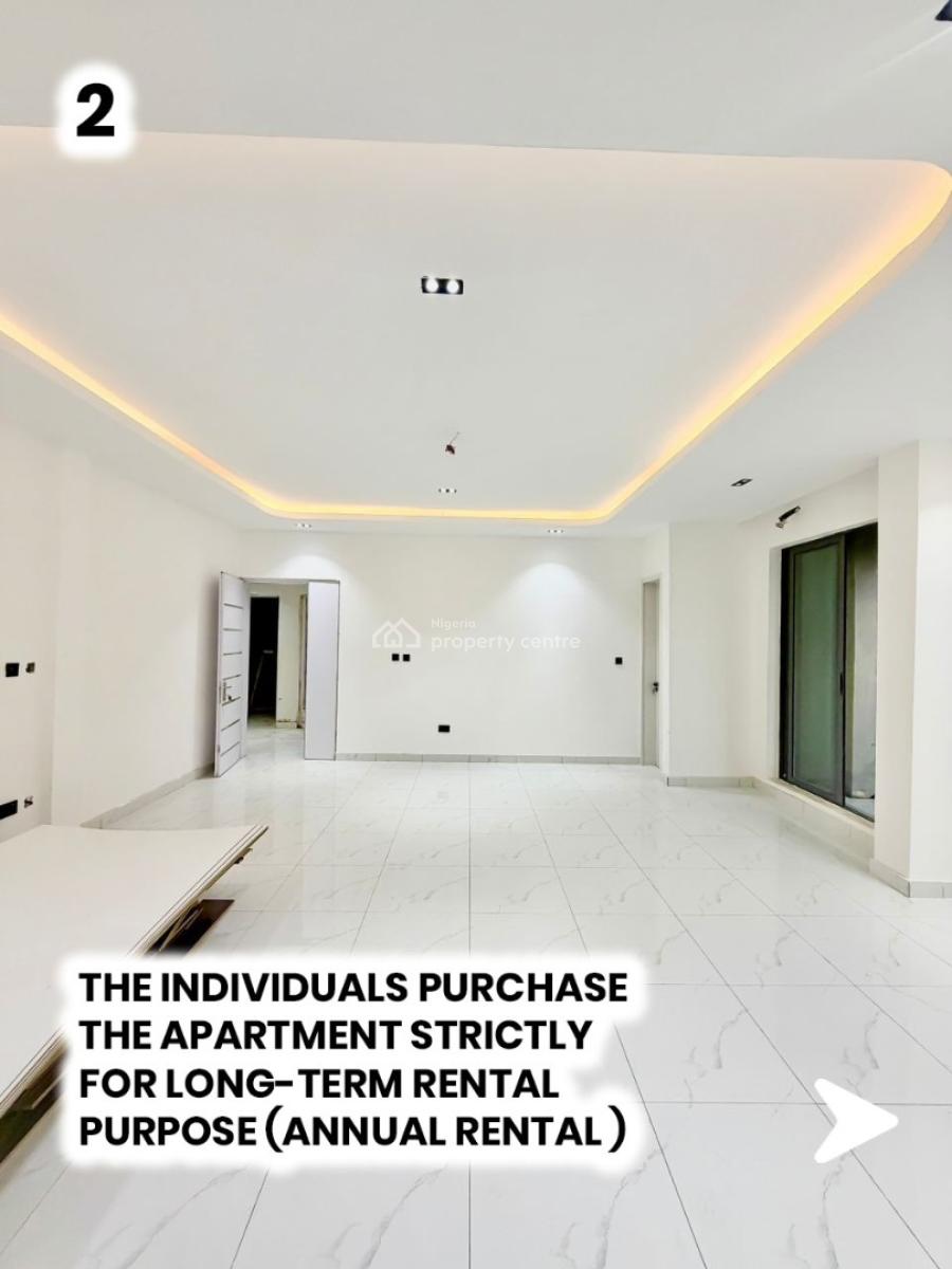 Exceptionally Built 2 Bedroom Apartment with Modern Finishing, Ikate Lekki Lagos 1mins Drive to The Coastal High Way, Ikate, Lekki, Lagos, Flat / Apartment for Sale