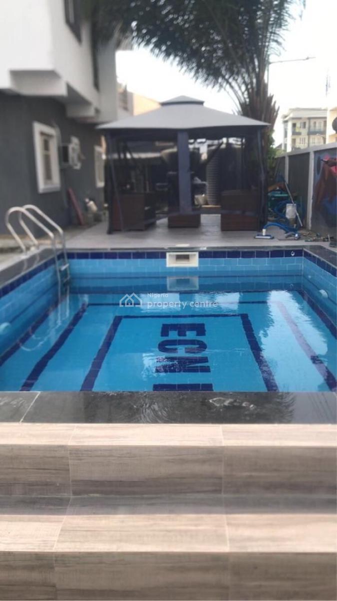 Fully Furnished One Bedroom Apartment with Swimming Pool and Open Plan, Osapa, Lekki, Lagos, Mini Flat (room and Parlour) for Rent