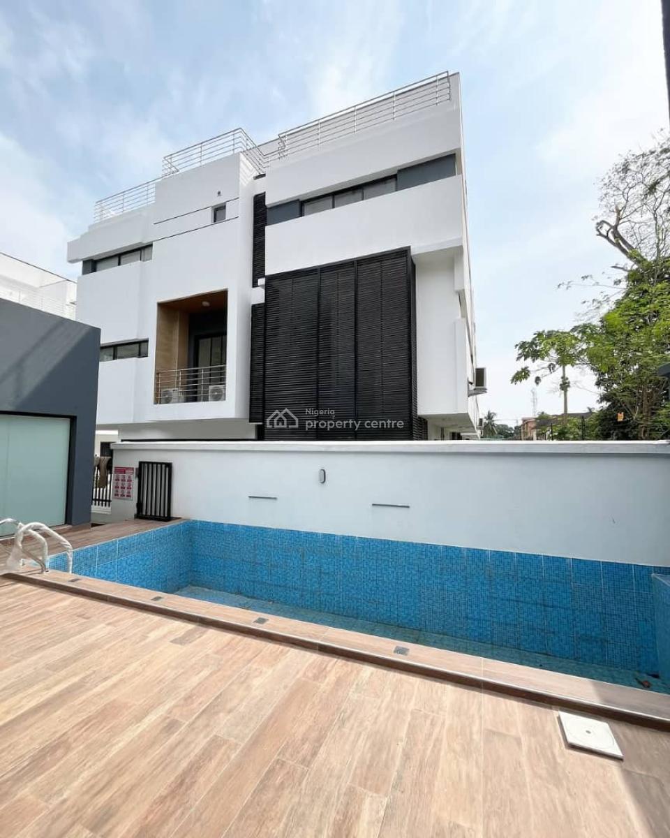 4-bedroom Semi-detached House with Study- Ikoyi, Old Ikoyi Lagos, Old Ikoyi, Ikoyi, Lagos, Semi-detached Duplex for Rent