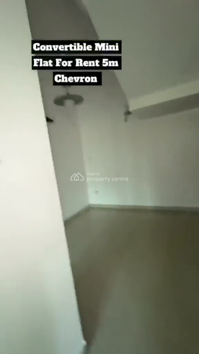 Spacious Convertible Mini Flat Apartment Chevron, Chevron, Lekki, Lagos, Mini Flat (room and Parlour) for Rent