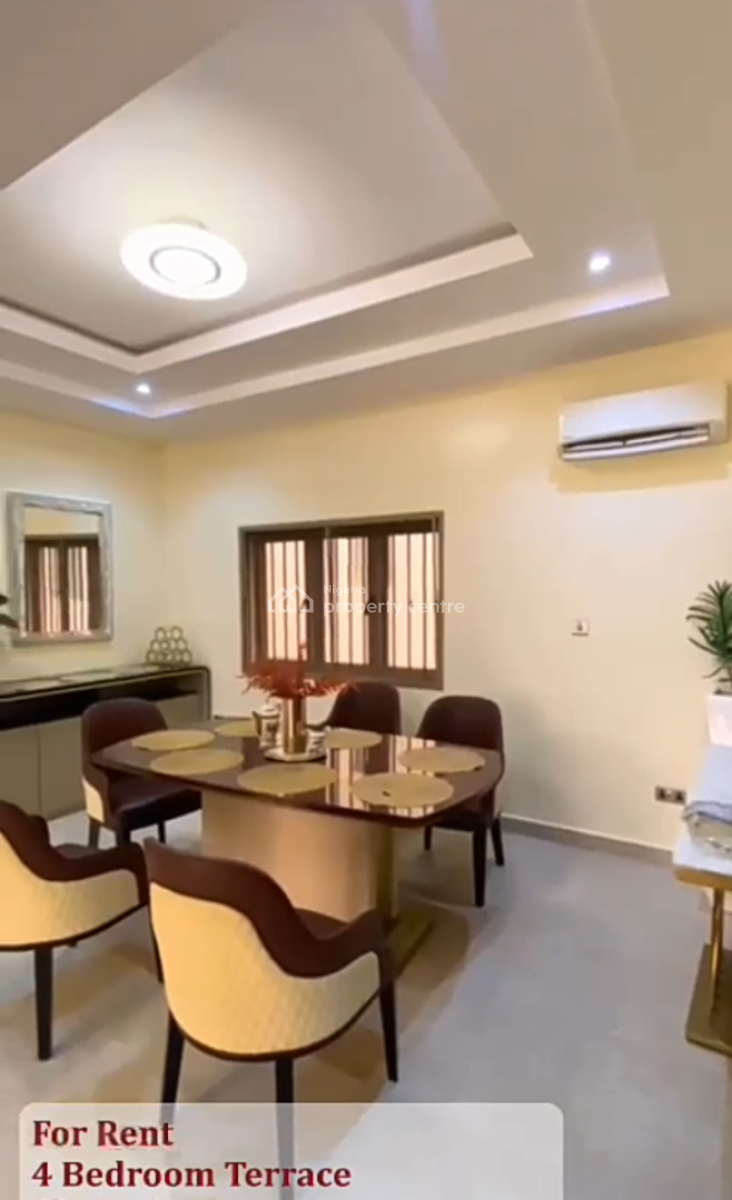 4 Bedroom Terrace with 2 Kitchen and Bq, Ikoyi, Lagos, Terraced Duplex for Rent
