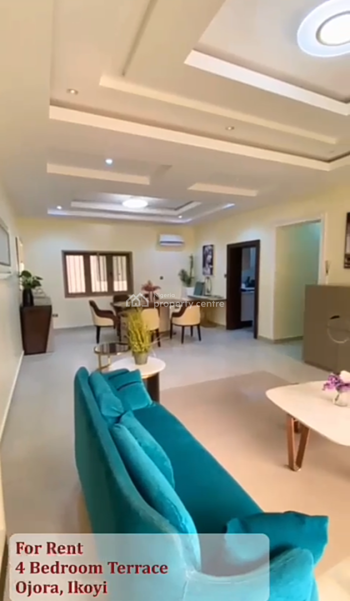 4 Bedroom Terrace with 2 Kitchen and Bq, Ikoyi, Lagos, Terraced Duplex for Rent