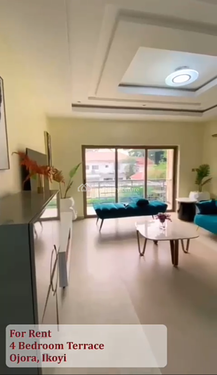 4 Bedroom Terrace with 2 Kitchen and Bq, Ikoyi, Lagos, Terraced Duplex for Rent
