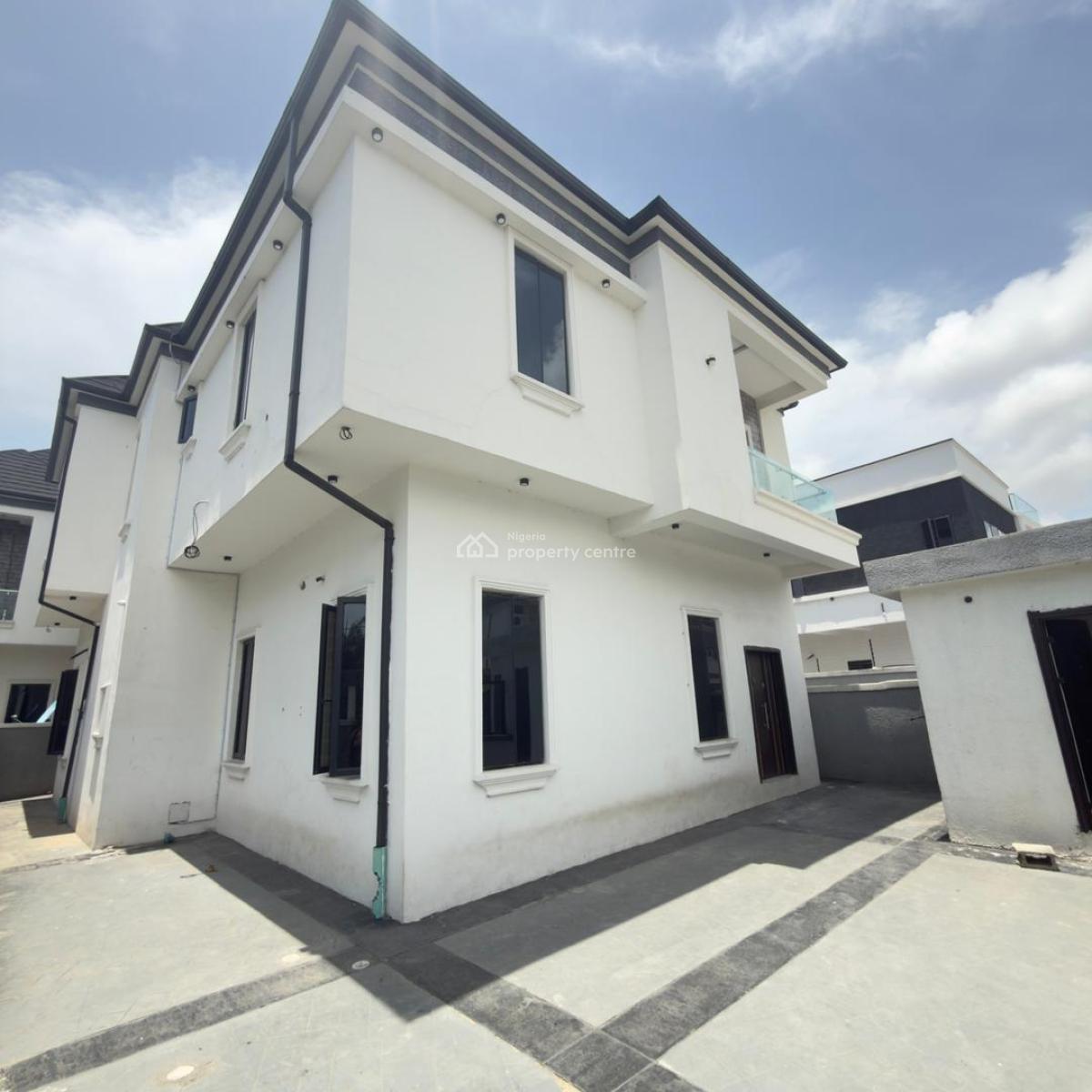 Spacious 5bedroom Duplex with a Bq Within an Estate, Ikota, Lekki, Lagos, Detached Duplex for Rent