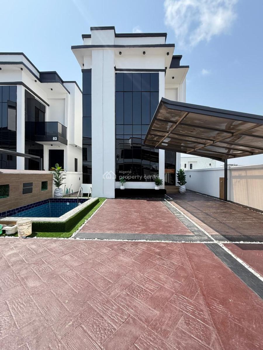 5 Bedroom Fully  Detached Duplex with Swimming Pool, Bq, Orchid, Lekki, Lagos, Detached Duplex for Sale