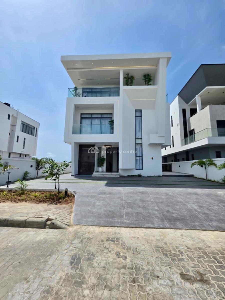 Luxury Automated Detached Home with Elevator, Cinema, Pool & Gym, Hampton Bay Estate.( Beautiful, Serene, and Secured Estate), Ikate, Lekki, Lagos, Detached Duplex for Sale
