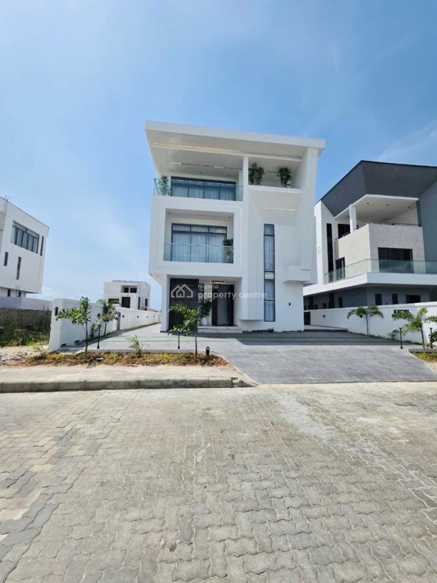 Luxury Automated Detached Home with Elevator, Cinema, Pool & Gym, Hampton Bay Estate.( Beautiful, Serene, and Secured Estate), Ikate, Lekki, Lagos, Detached Duplex for Sale