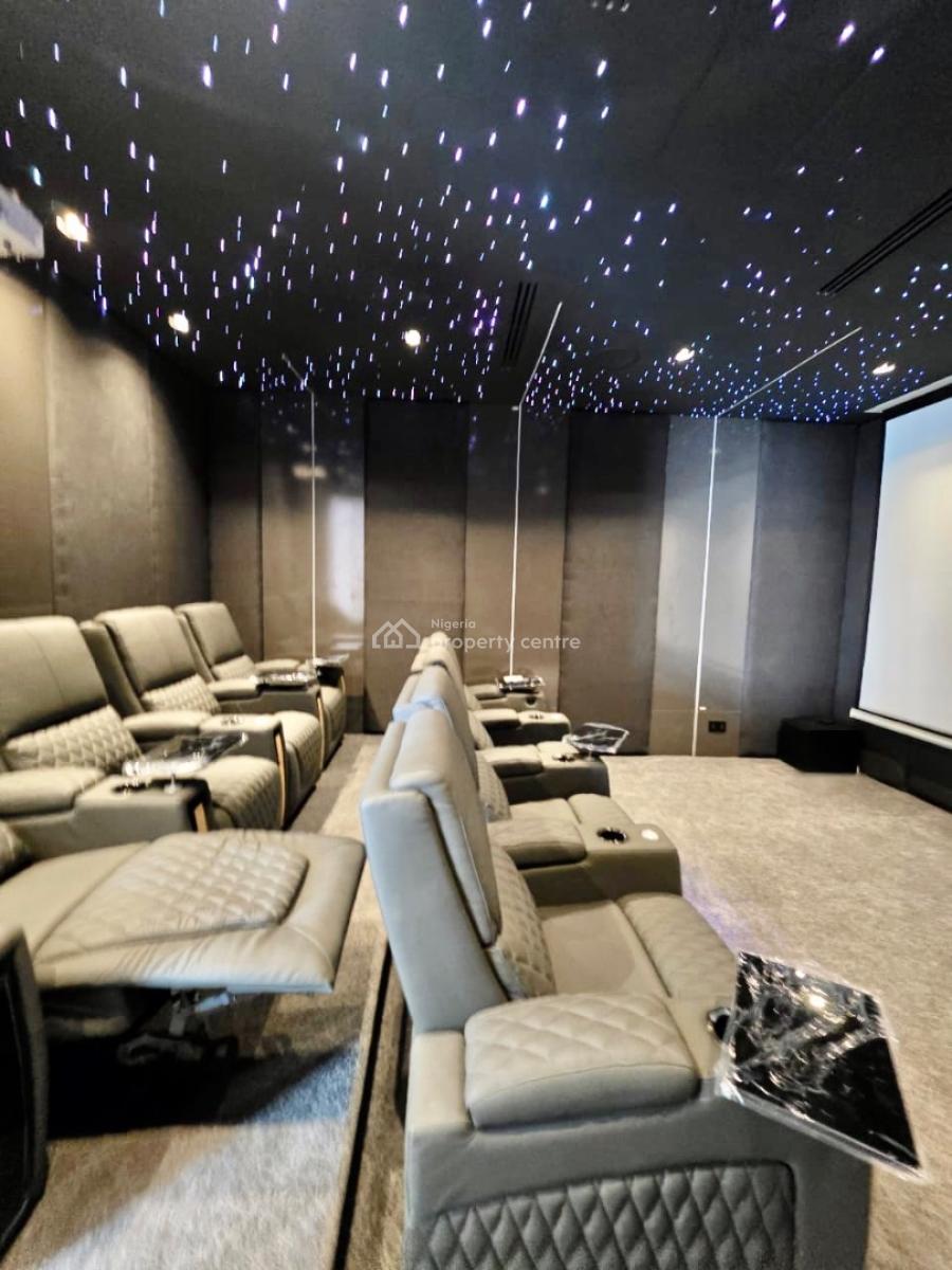 Luxury Automated Detached Home with Elevator, Cinema, Pool & Gym, Hampton Bay Estate.( Beautiful, Serene, and Secured Estate), Ikate, Lekki, Lagos, Detached Duplex for Sale