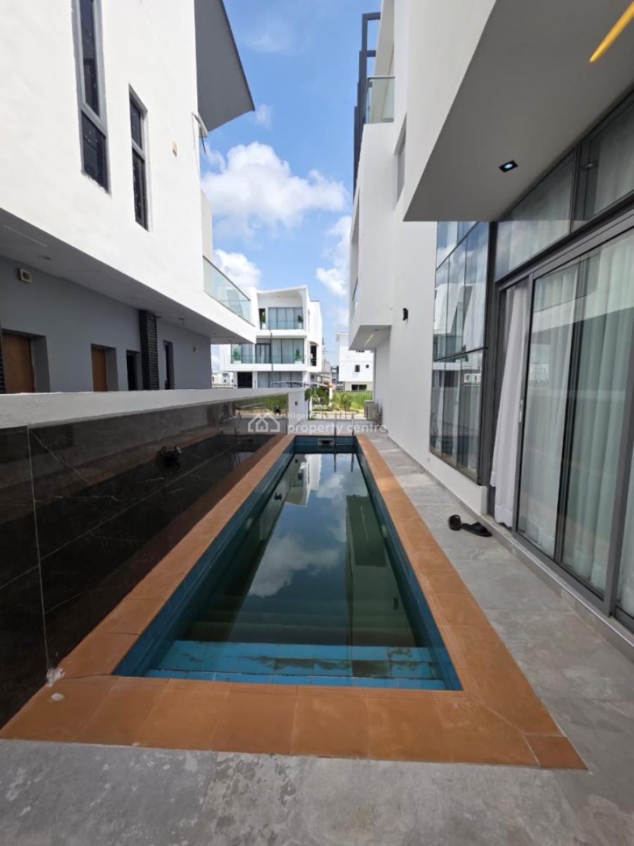 Luxury Automated Detached Home with Elevator, Cinema, Pool & Gym, Hampton Bay Estate.( Beautiful, Serene, and Secured Estate), Ikate, Lekki, Lagos, Detached Duplex for Sale