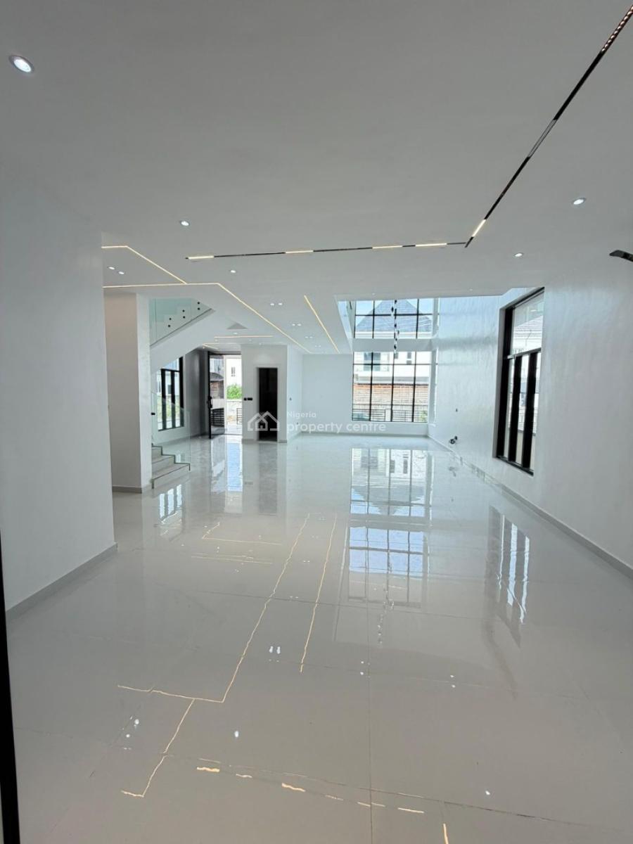 Family-friendly  5 Bedroom Fully Detached House with Pool & Gym, 2 Minutes Drive to Mega Chicken Restaurant, Ikota, Lekki, Lagos, Detached Duplex for Sale