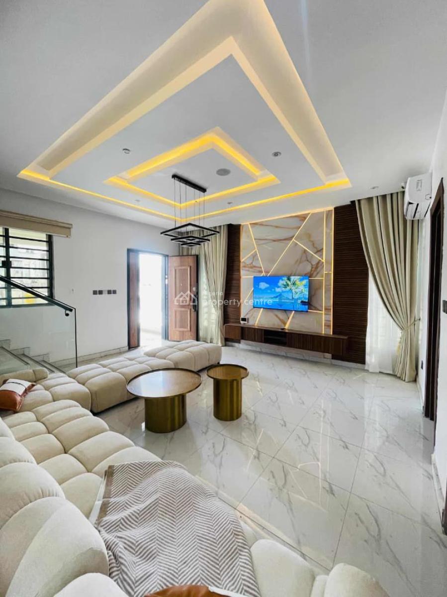 Spacious 4 Bedroom Terraced Duplex with Clean Finishes, Chevron Lekki Lagos, Lekki, Lagos, Terraced Duplex for Sale