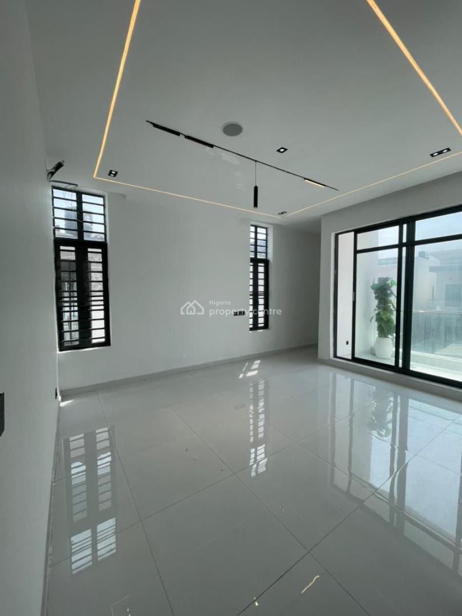Modern 5 Bedroom Fully Detached House with Bq and Pool, Chevron Lekki, Lekki, Lagos, Detached Duplex for Sale