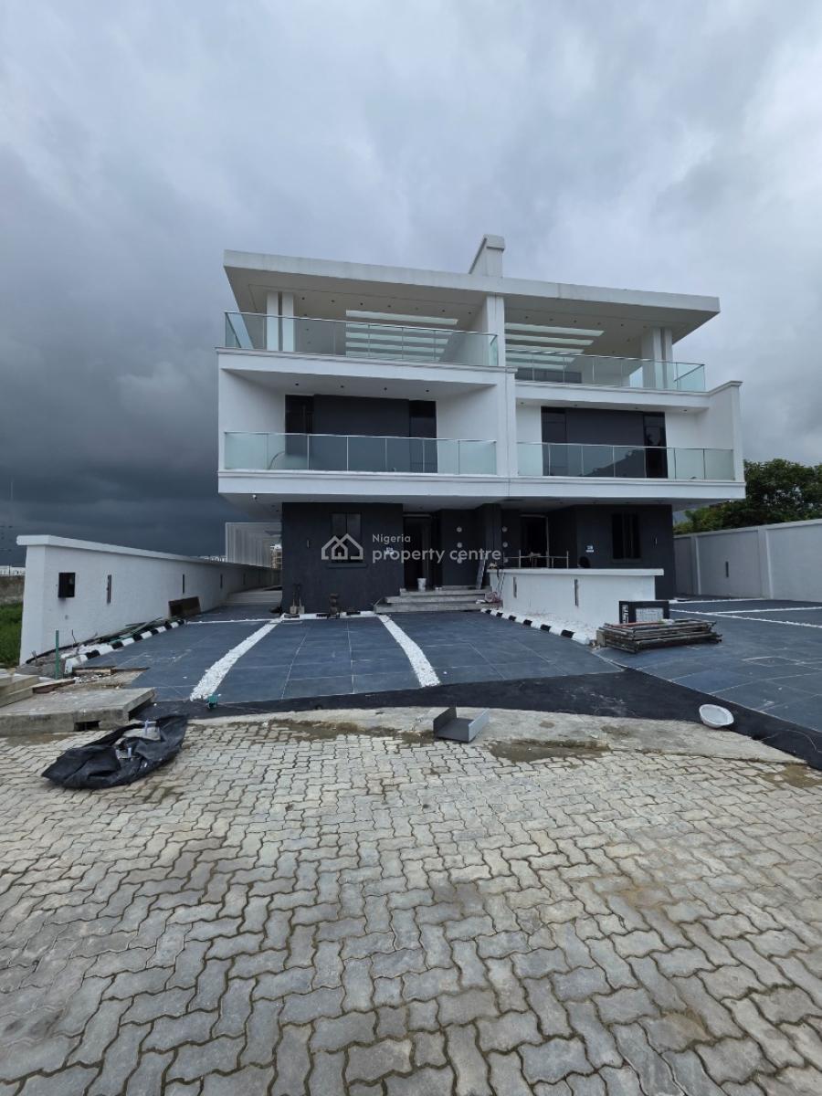 Luxury 5 Bedroom Semi-detached Duplex with Cinema + Pool, Hampton Bay Estate, Lekki Phase 1, Lekki, Lagos, Semi-detached Duplex for Sale
