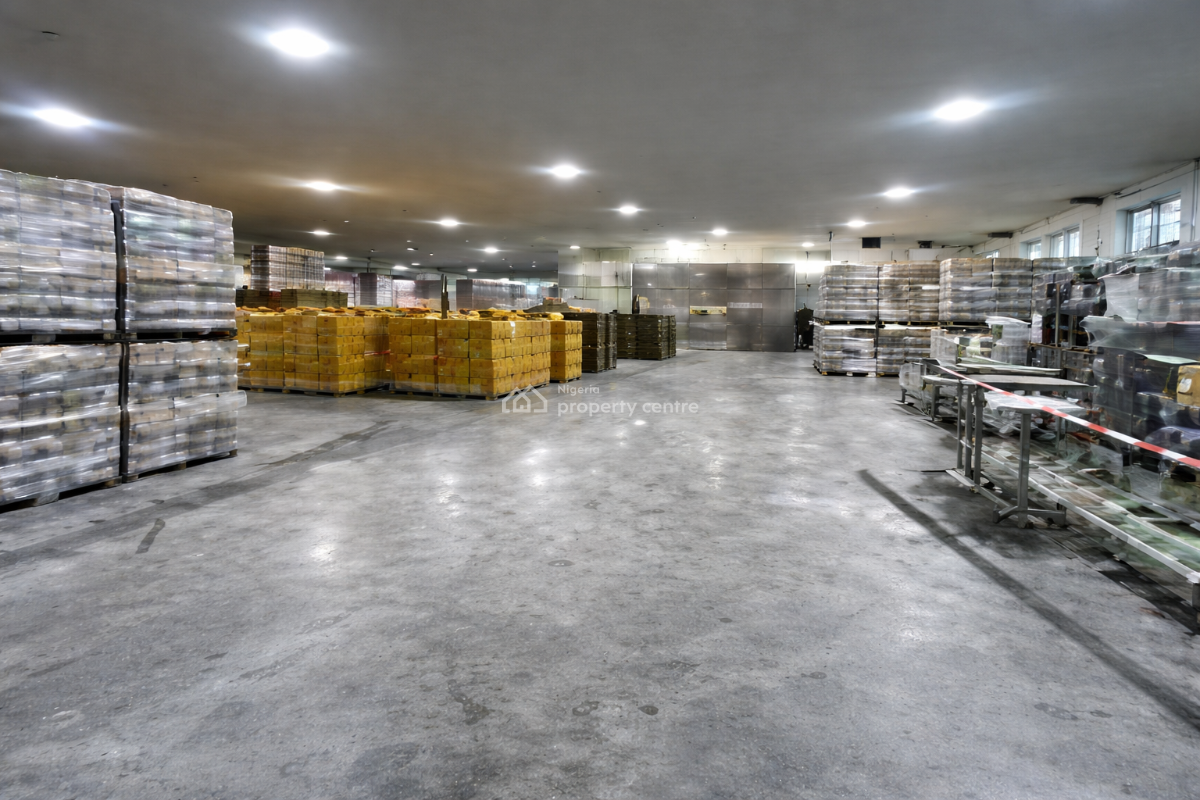 Purpose Built 3 Bay Warehouse and Factory on 14,400sqms, Ogba, Ikeja, Lagos, Warehouse for Sale
