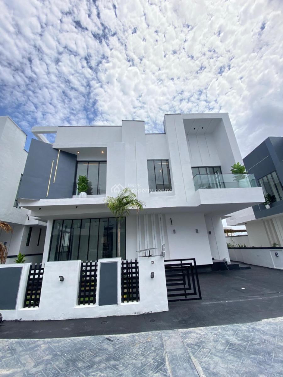 Magnificent Brand New 5 Bedroom Duplex with Bq, Chevron, Lekki Lagos., Lekki, Lagos, Detached Duplex for Sale