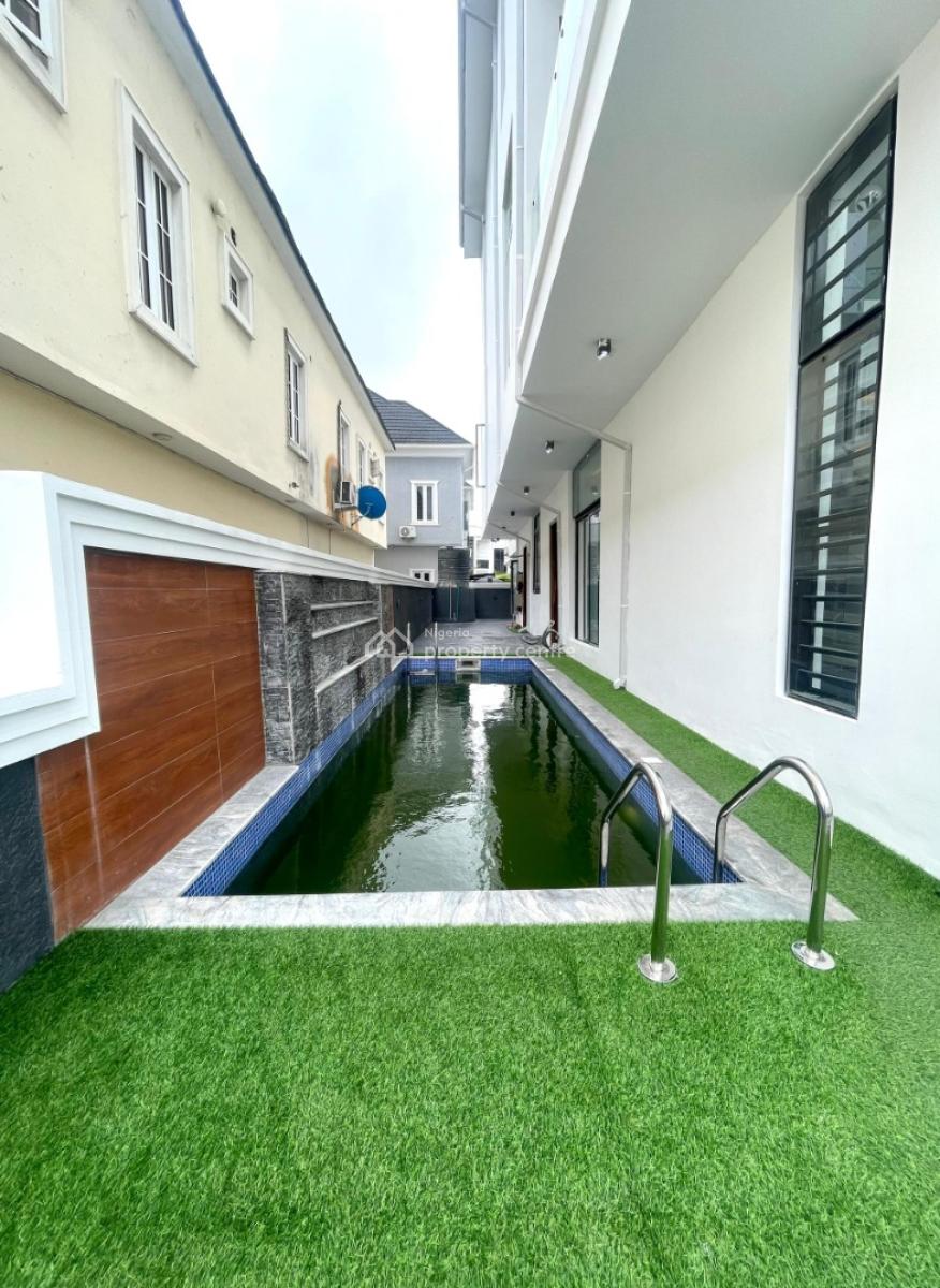 Spacious 5bedroom Duplex with a Bq and a Pool, Ikota, Lekki, Lagos, Detached Duplex for Sale