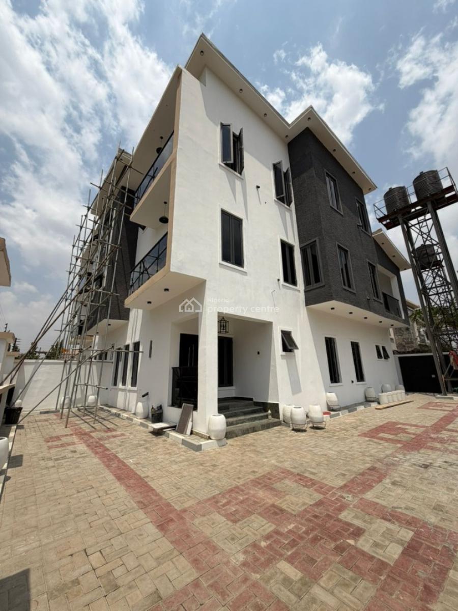 4 Bedroom Semidetached Gated Duplex 1 Room Bq, Wuse, Abuja, Semi-detached Duplex for Sale