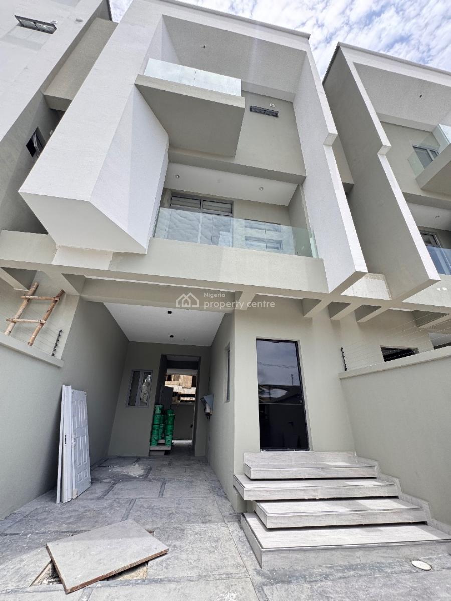 Beautiful 4 Bedroom Self Compound Terrace with Bq, Off Admiralty, Lekki Phase 1, Lekki, Lagos, Terraced Duplex for Sale