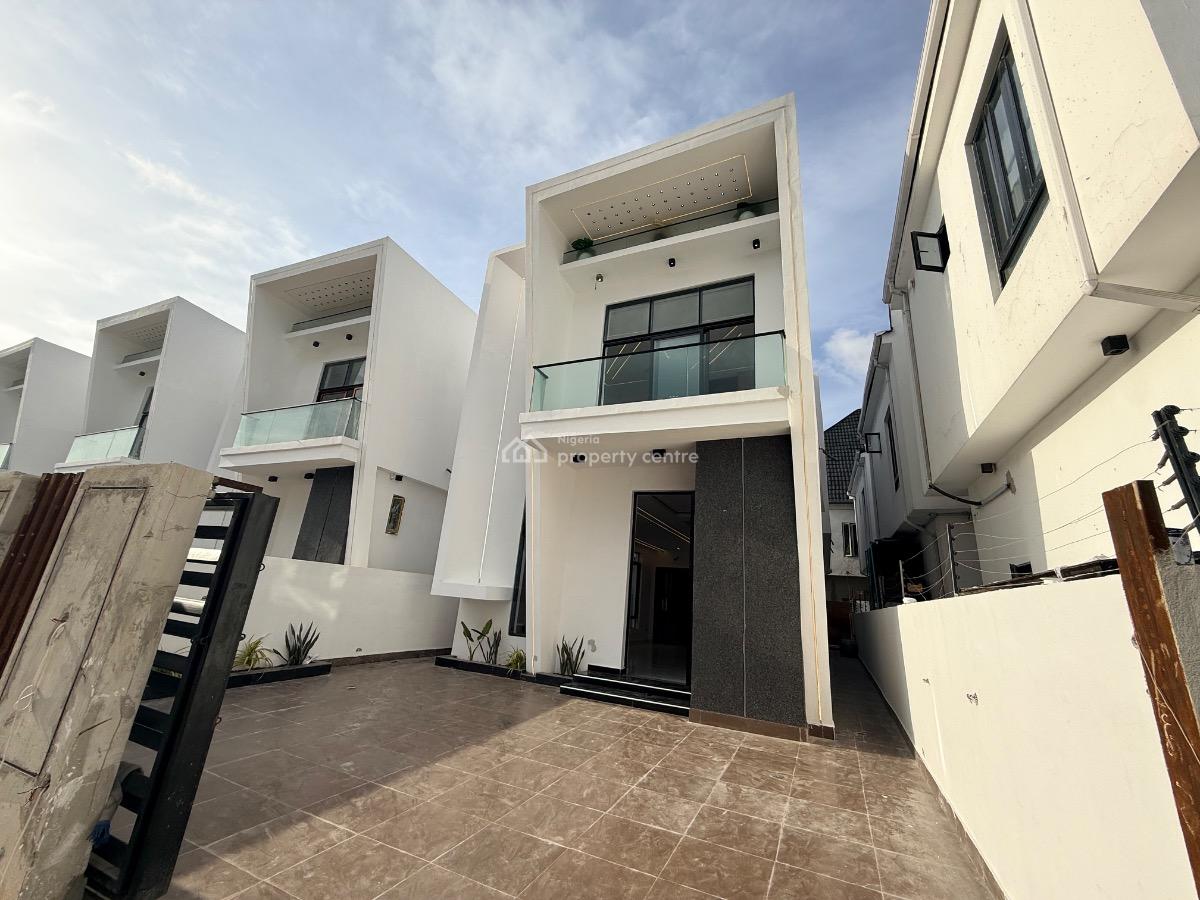 Luxury 4 Bedroom Fully Detached Duplex with Pool in a Secured Estate, Orchid Road, Lekki, Lagos, Detached Duplex for Sale