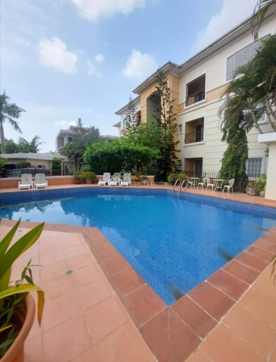 Spacious 3 Bedroom Flat with a Bq, Banana Island, Ikoyi, Lagos, Flat / Apartment for Rent