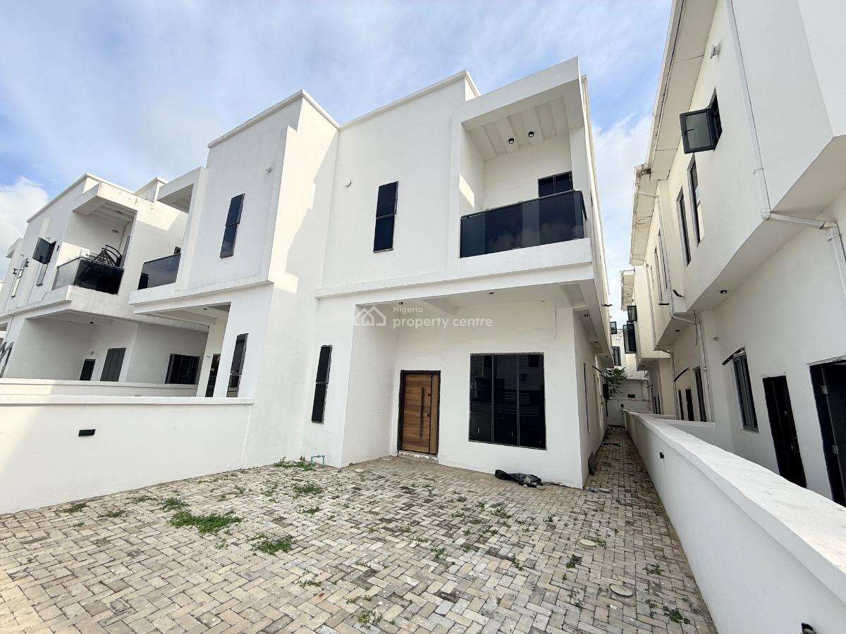 Brand New 4 Bedroom Semi-detached Duplex with Bq in a Secured Estate, Orchid Road, Lekki, Lagos, Detached Duplex for Sale