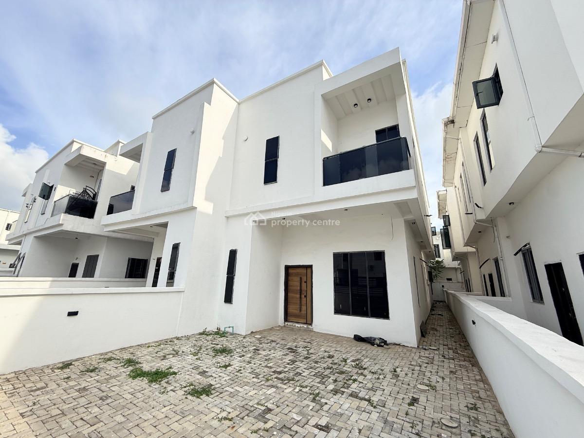 Brand New 4 Bedroom Semi-detached Duplex with Bq in a Secured Estate, Orchid Road, Lekki, Lagos, Detached Duplex for Sale