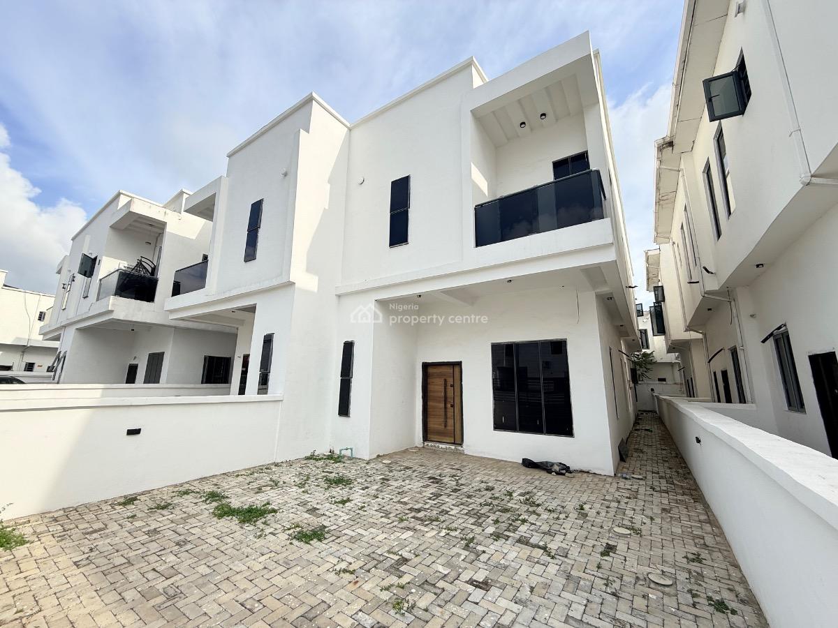 Brand New 4 Bedroom Semi-detached Duplex with Bq in a Secured Estate, Orchid Road, Lekki, Lagos, Detached Duplex for Sale