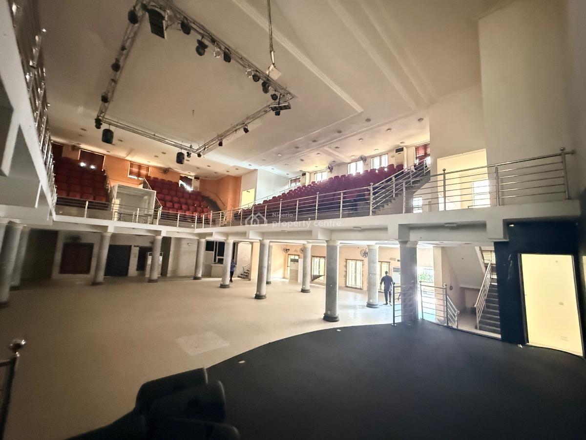 Furnished Event Space / Auditorium  (close to The Express Way), Agungi, Agungi, Lekki, Lagos, Commercial Property for Rent