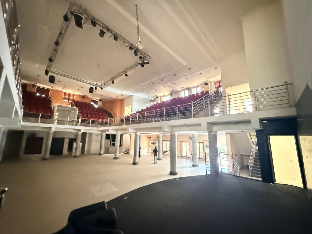 Furnished Event Space / Auditorium  (close to The Express Way), Agungi, Agungi, Lekki, Lagos, Commercial Property for Rent