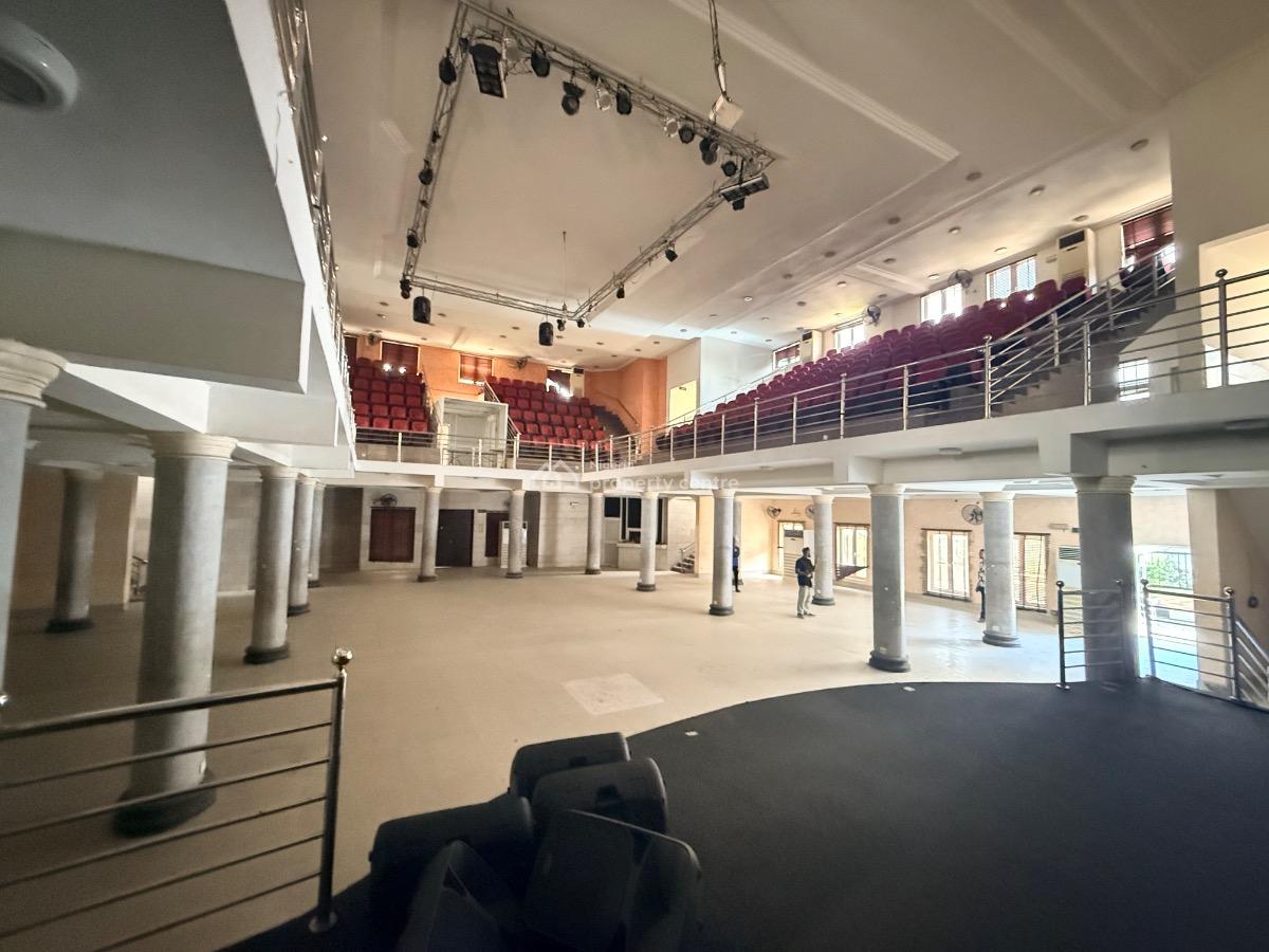 Furnished Event Space / Auditorium  (close to The Express Way), Agungi, Agungi, Lekki, Lagos, Commercial Property for Rent