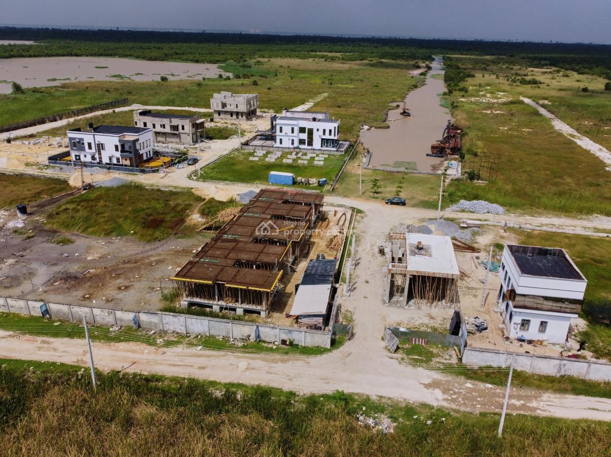 500 Sqm Lakeview Plot of Land, Caribbean Lake City, Sangotedo, Ajah, Lagos, Land for Sale