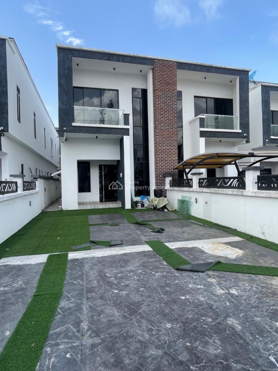 4 Bedroom Semi Detached Duplex with a Bq, Ologolo, Lekki, Lagos, Semi-detached Duplex for Rent
