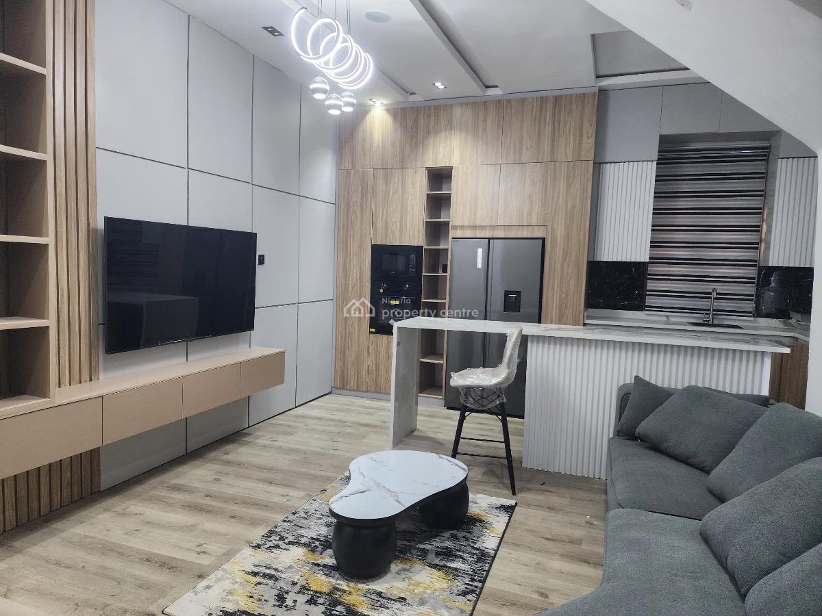 Luxuriously Furnished 2 Bedroom Terraced Duplex 24 Hours Light, Atlantic Layout Estate, By Metro Homes, Ajah, Lagos, Terraced Duplex for Rent