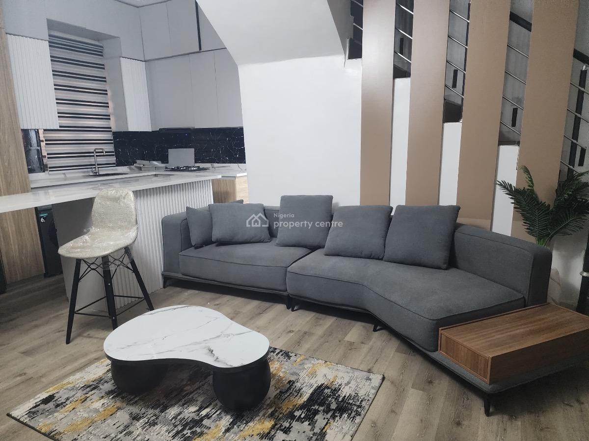 Luxuriously Furnished 2 Bedroom Terraced Duplex 24 Hours Light, Atlantic Layout Estate, By Metro Homes, Ajah, Lagos, Terraced Duplex for Rent