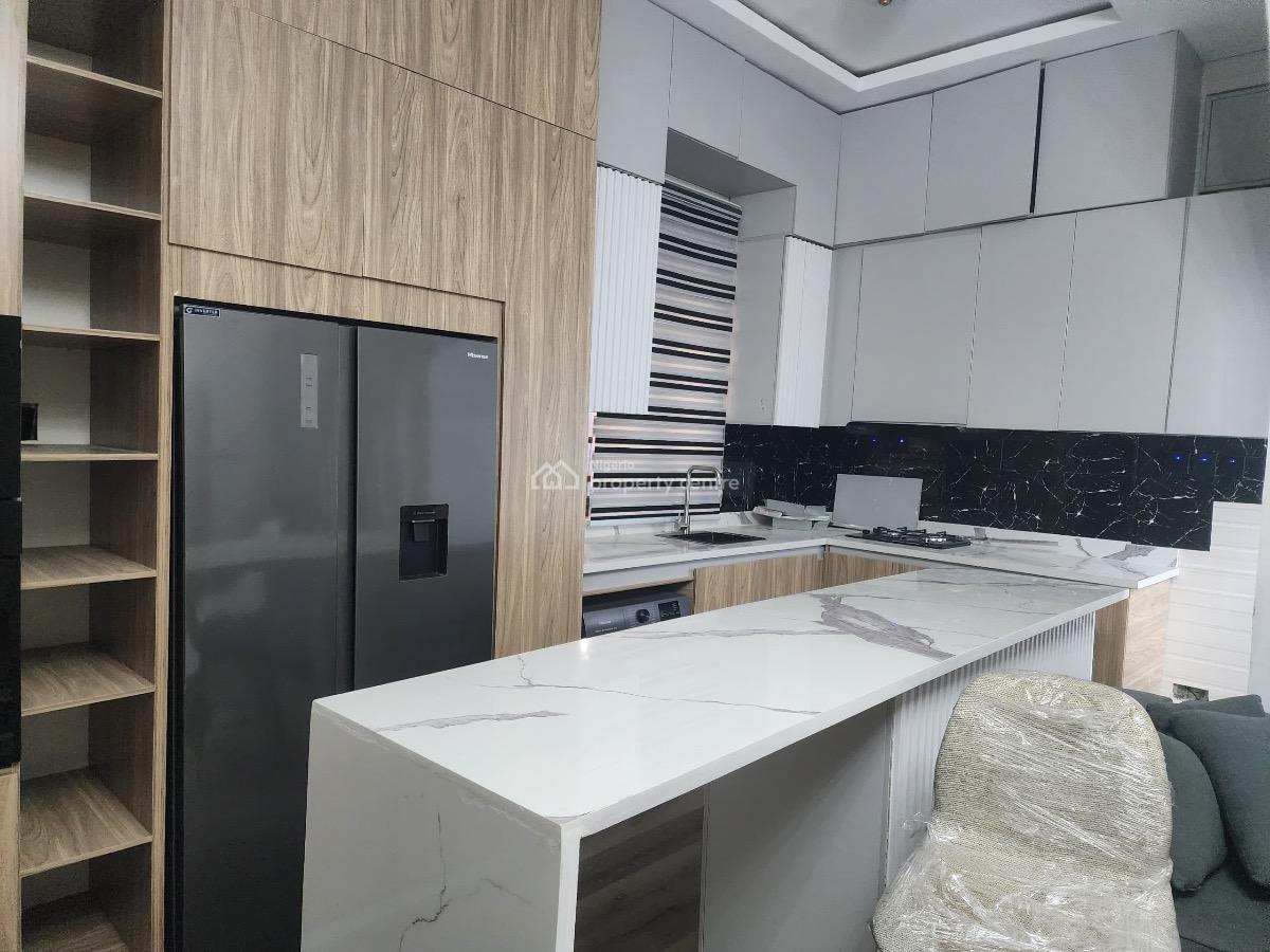 Luxuriously Furnished 2 Bedroom Terraced Duplex 24 Hours Light, Atlantic Layout Estate, By Metro Homes, Ajah, Lagos, Terraced Duplex for Rent