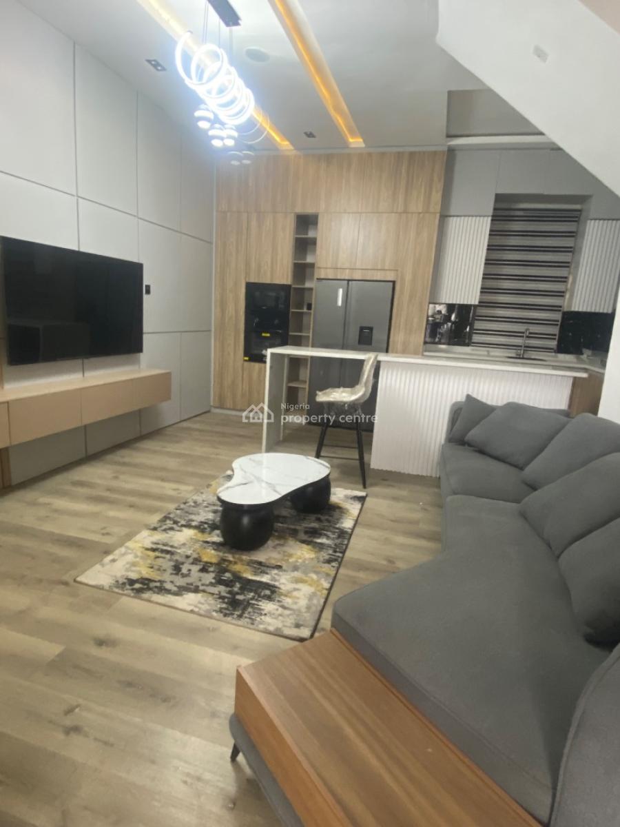 Luxuriously Furnished 2 Bedrooms Terraced Duplex, 24 Hours Light, Atlantic Layout Estate, By Metro Homes, Ajah, Lagos, Terraced Duplex for Rent