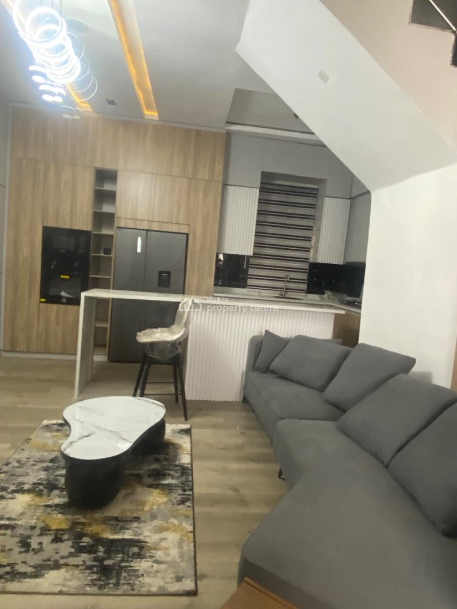 Luxuriously Furnished 2 Bedrooms Terraced Duplex, 24 Hours Light, Atlantic Layout Estate, By Metro Homes, Ajah, Lagos, Terraced Duplex for Rent