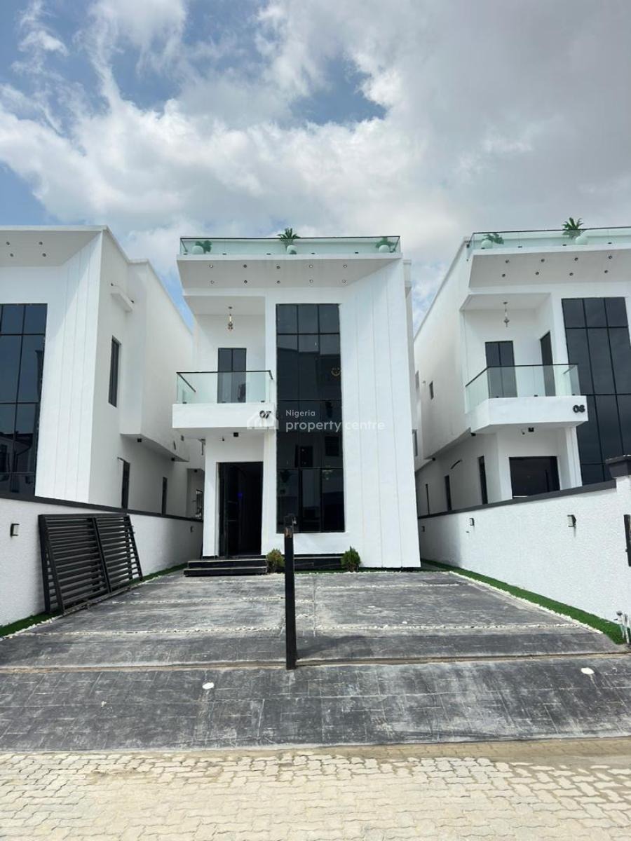 Elegant Luxury 5 Bedroom Detached Duplex with a Swimming Pool, Chevron, Lekki, Lagos, Detached Duplex for Sale