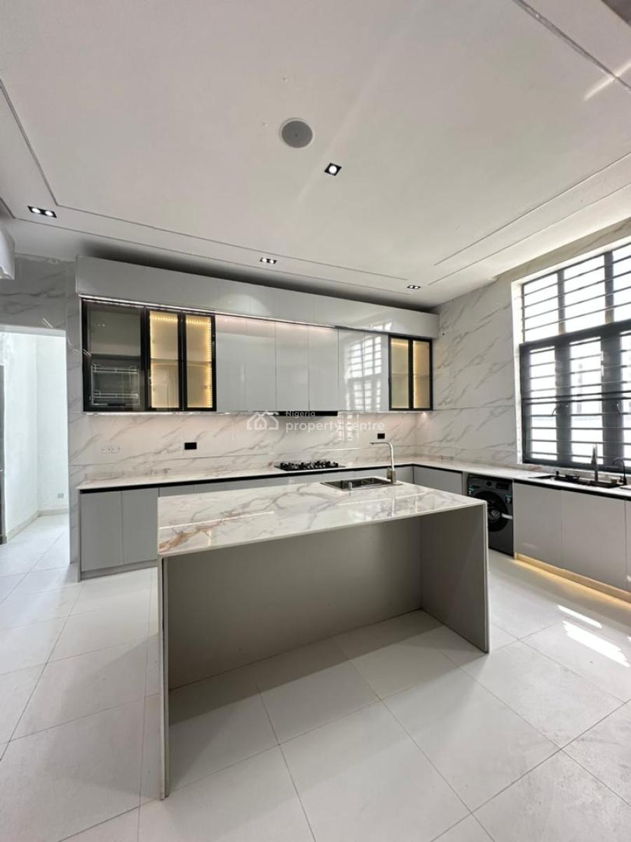 Aesthetic Luxury 5 Bedroom Detached Duplex with a Swimming Pool, Chevron, Lekki, Lagos, Detached Duplex for Sale