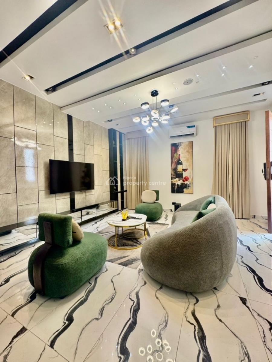 Fully Furnished 4 Bedroom Semi Detached Duplex, Lekki Palm City, Ajah, Lagos, Semi-detached Duplex for Rent