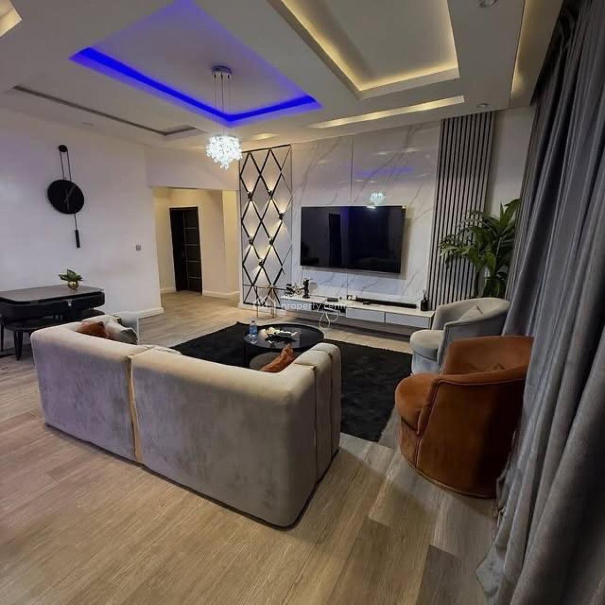 Fully Furnished 3 Bedrooms Flat with Bq, Gilmore, Jahi, Abuja, Block of Flats for Sale