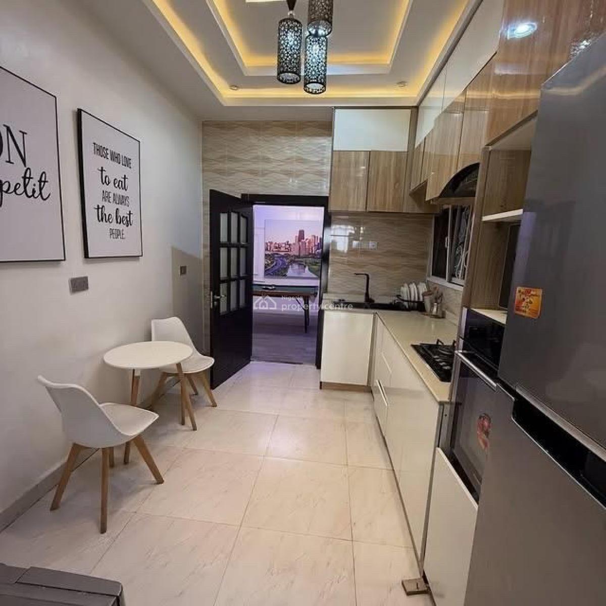 Fully Furnished 3 Bedrooms Flat with Bq, Gilmore, Jahi, Abuja, Block of Flats for Sale