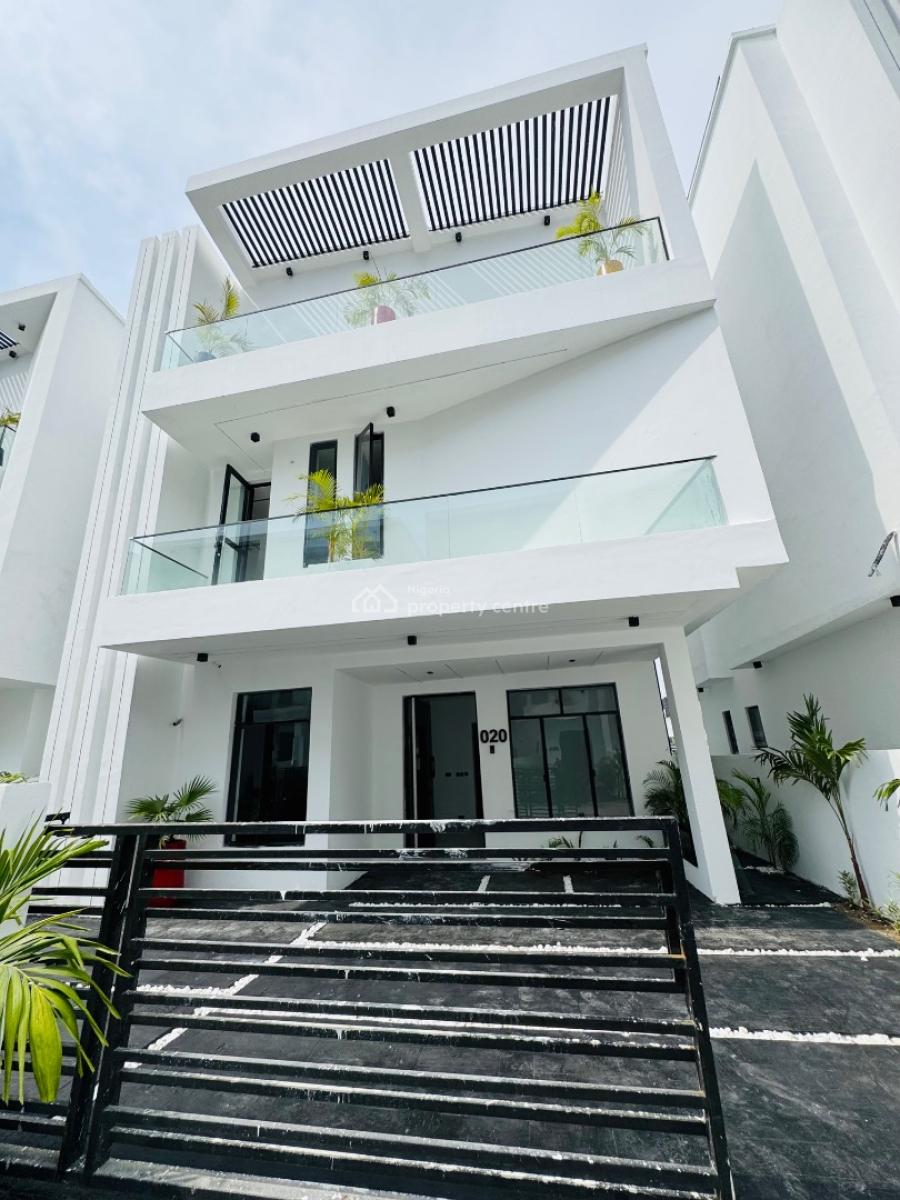 Sleek 5-bedroom Detached Home with Bq, Orchid Road, Lekki, Lagos, Detached Duplex for Sale