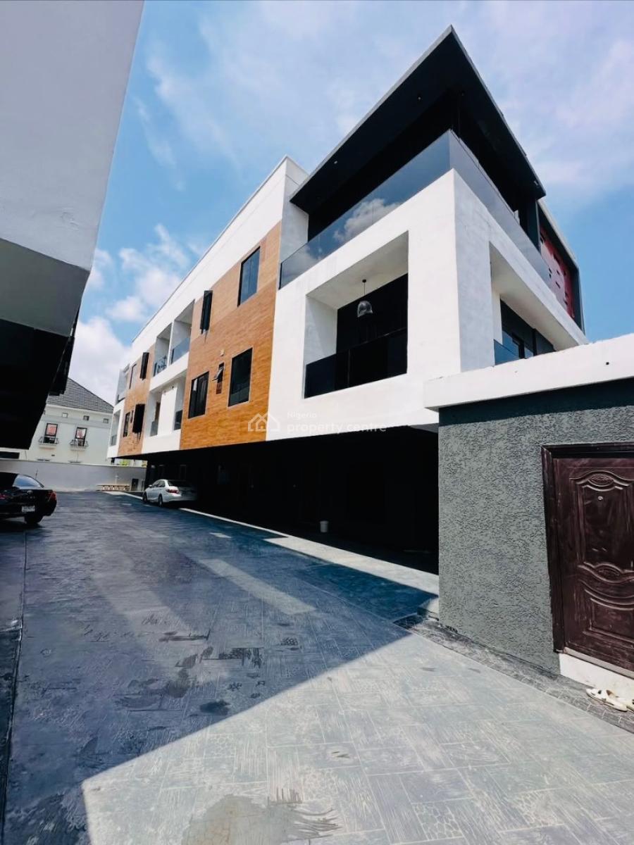 Contemporary 4-bedroom Terrace, Lekki Phase 1, Lekki, Lagos, Terraced Duplex for Sale