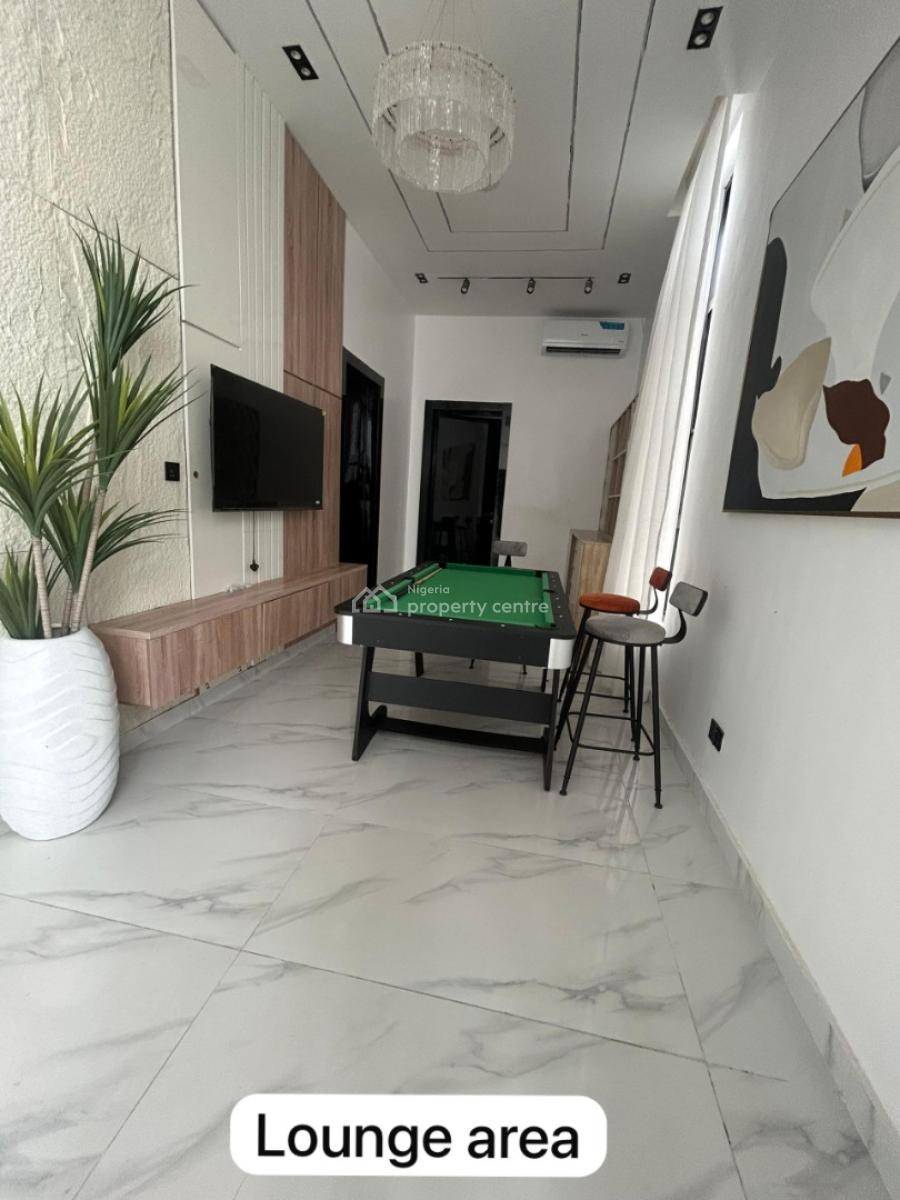 Premium & Fully Furnished 4 Bedroom Smart Duplex +bq + Swimming Pool, Chevron, Lekki, Lagos, Detached Duplex for Sale