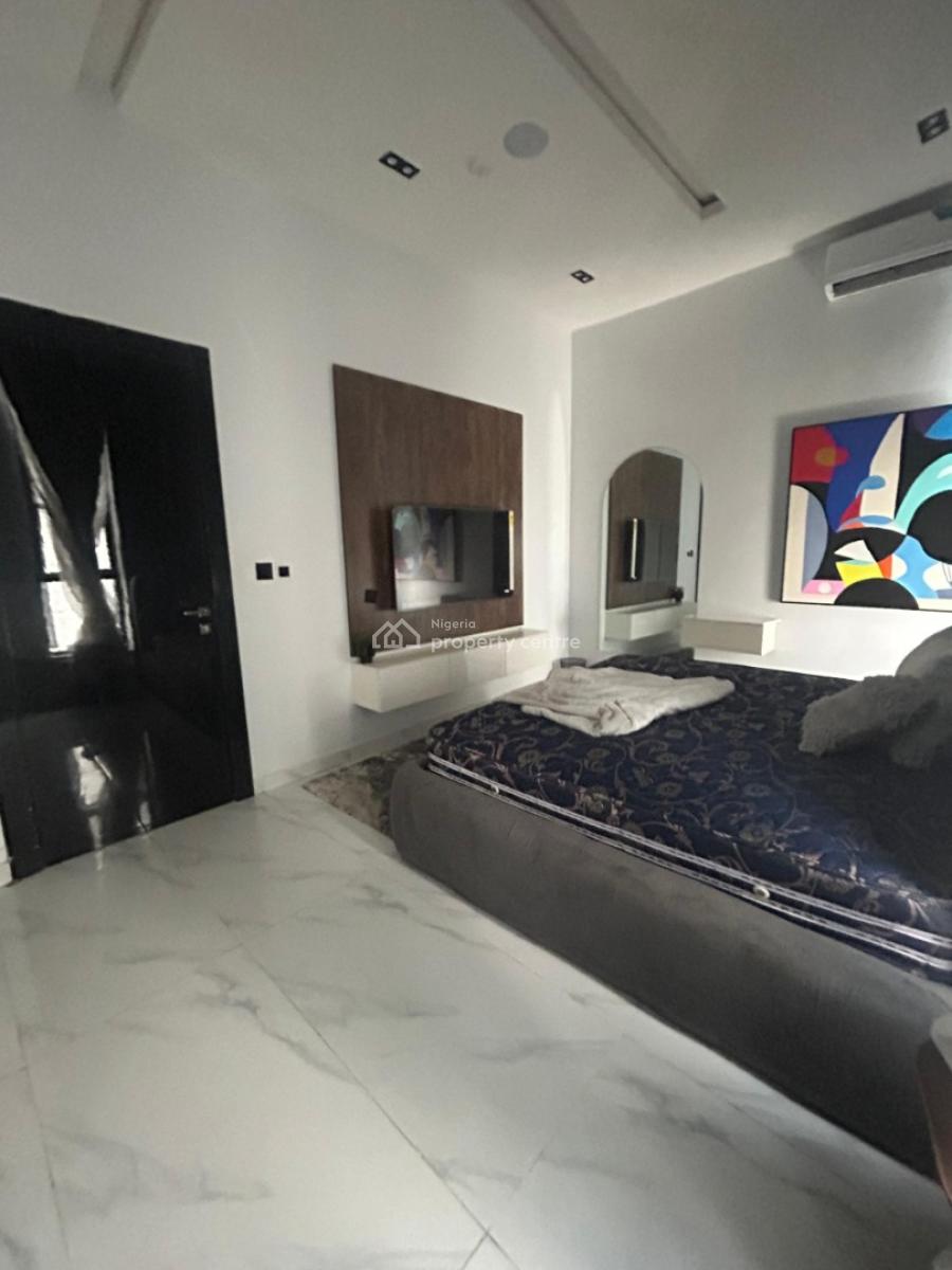 Premium & Fully Furnished 4 Bedroom Smart Duplex +bq + Swimming Pool, Chevron, Lekki, Lagos, Detached Duplex for Sale