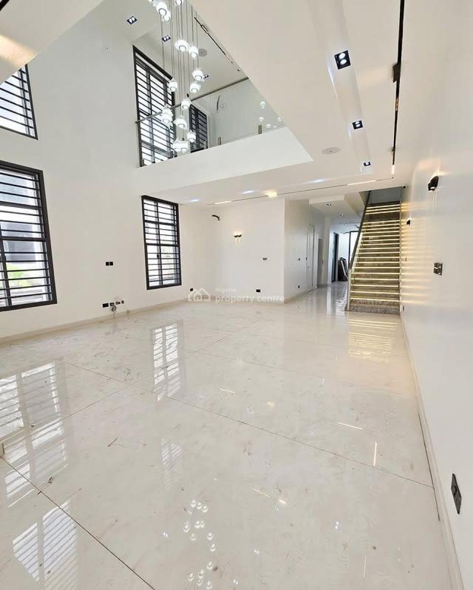 a Neatly Built 5 Bedroom Semi Detached Duplex with Bq, Pool. Cinema, Cowrie Creek Estate, Ikate, Lekki, Lagos, Semi-detached Duplex for Sale