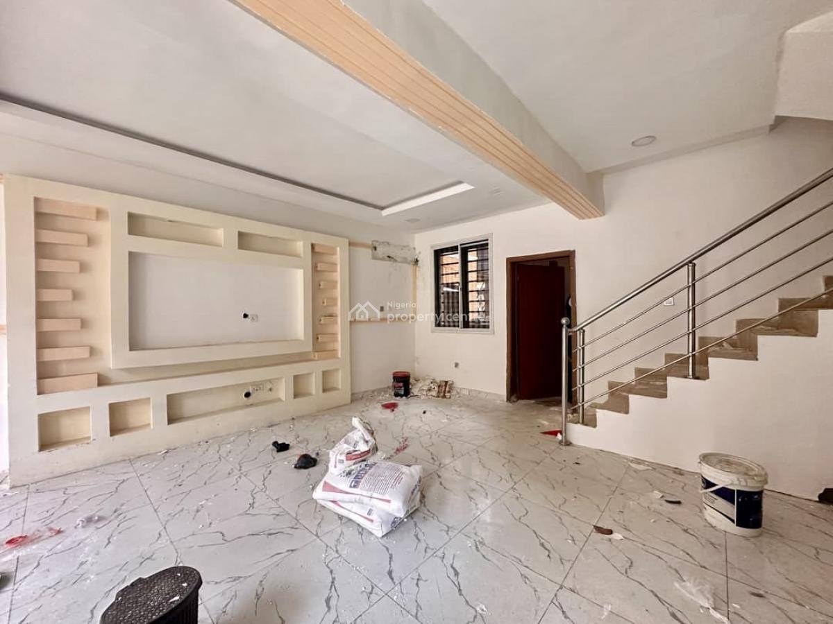 Spacious 4-bedroom Terrace Duplex with Modern Finishing, Osapa, Lekki, Lagos, Terraced Duplex for Rent