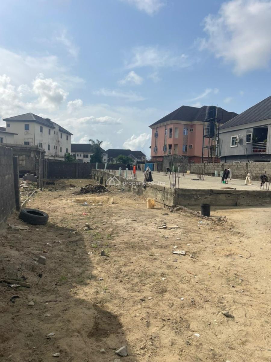 Sharp Clean Standard 1 Plot with Raft and Fenced, Eti-osa, Sangotedo, Ajah, Lagos, Residential Land for Sale
