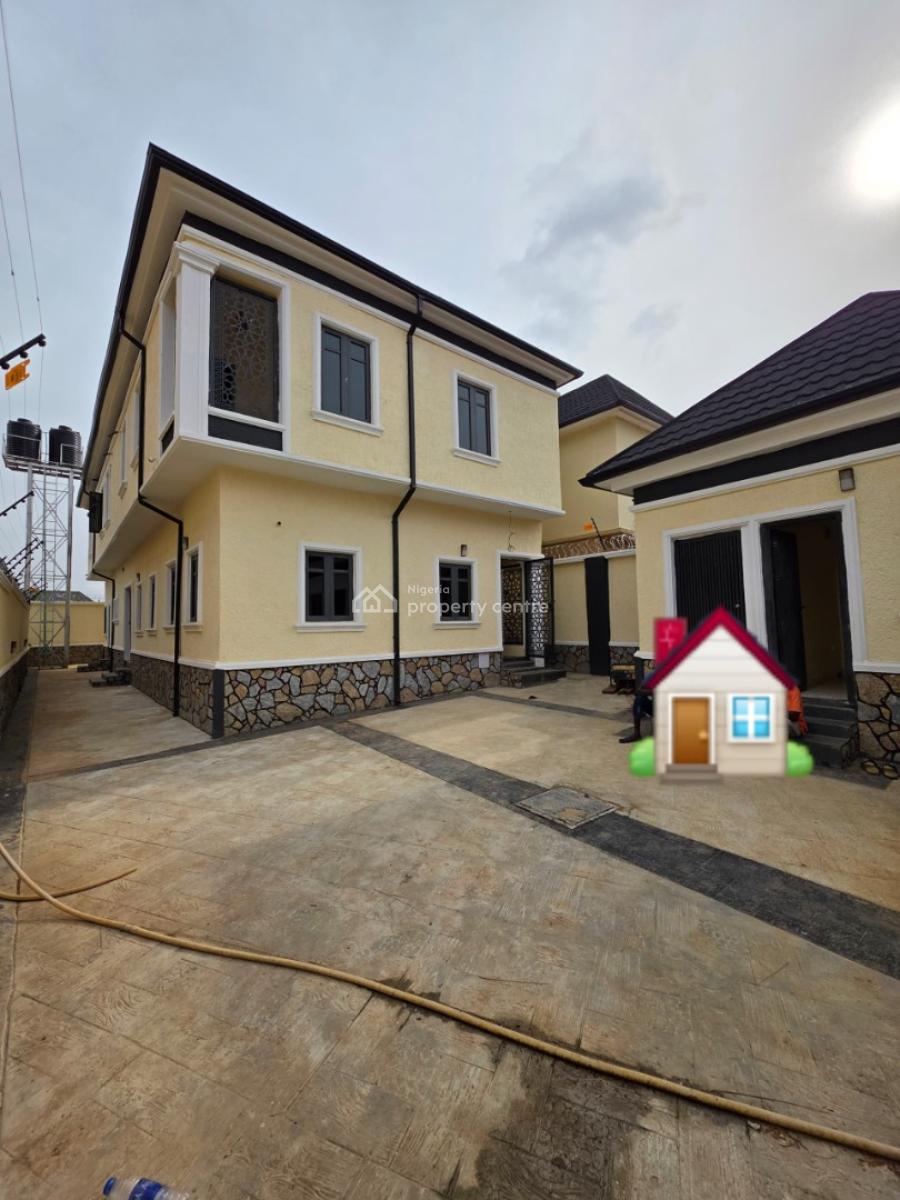 4 Bedroom Duplex with  a Security House (gate House), Apo, Abuja, Detached Duplex for Sale